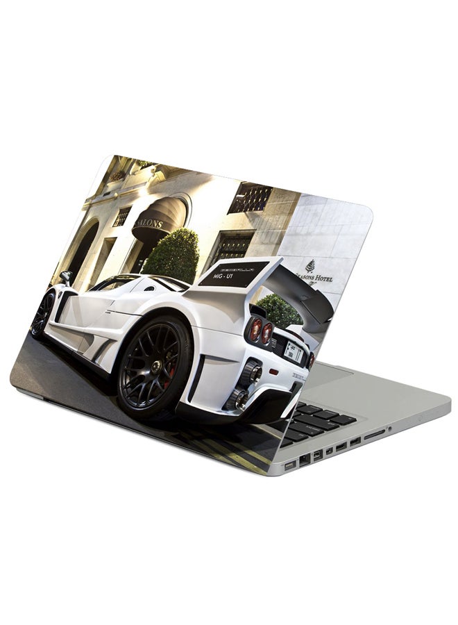 ملصق لابتوب بطبعة سيارة فيراري إنزو آستون مارتن متعدد الألوان
