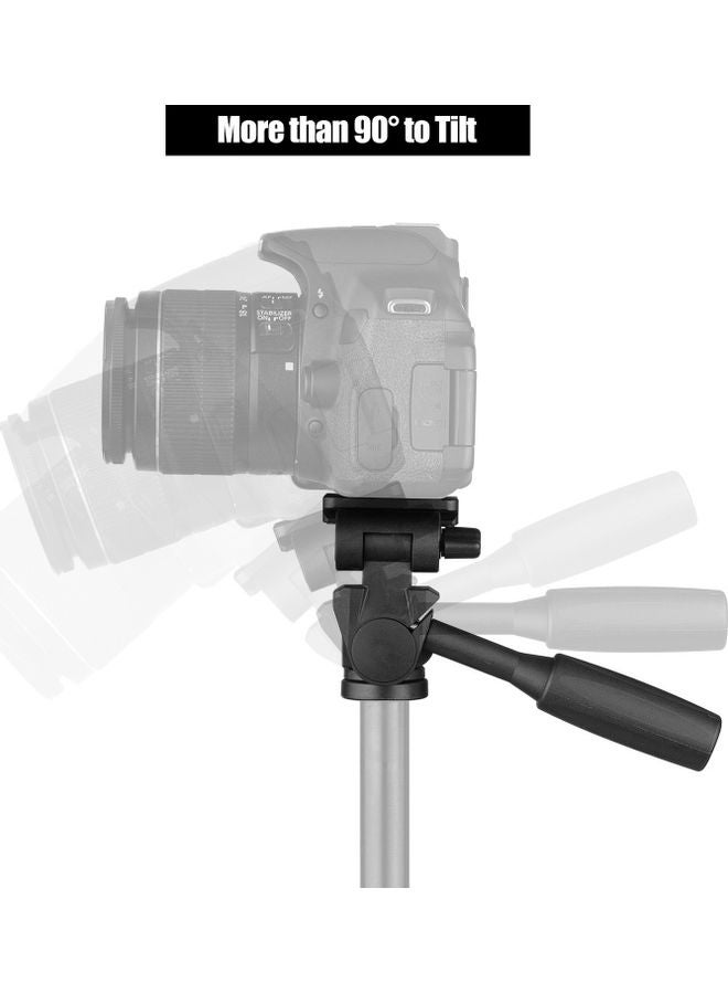 Generic 3-Way Pan Tilt Head Mount Black  - Image 5