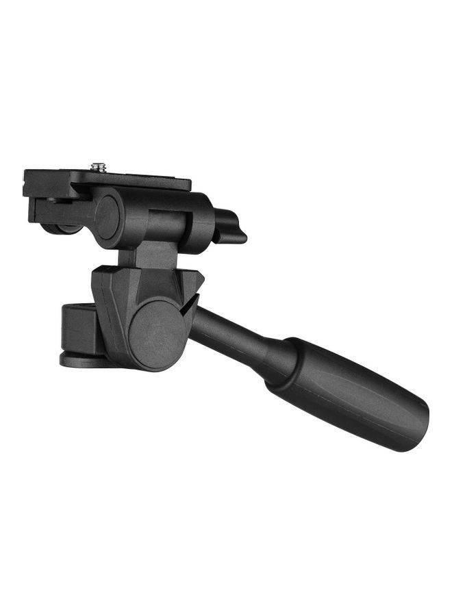 Generic 3-Way Pan Tilt Head Mount Black  - Image 3