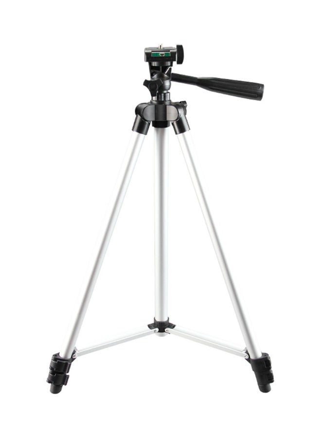 Generic 3-Section Tripod Stand Silver/Black  - Image 1