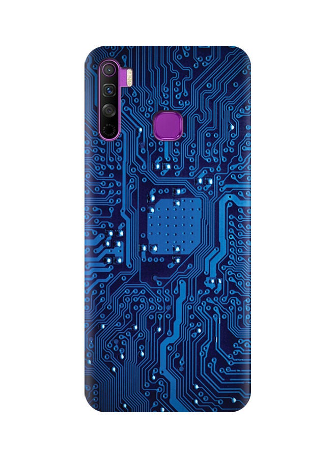 AMC DESIGN Protective Case Cover For Infinix S5 lite Blue - Image 1