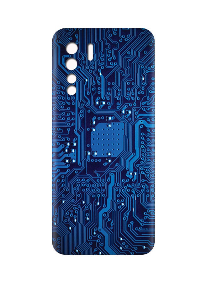AMC DESIGN Protective Case Cover For Huawei P40 lite 5G Blue - Image 2