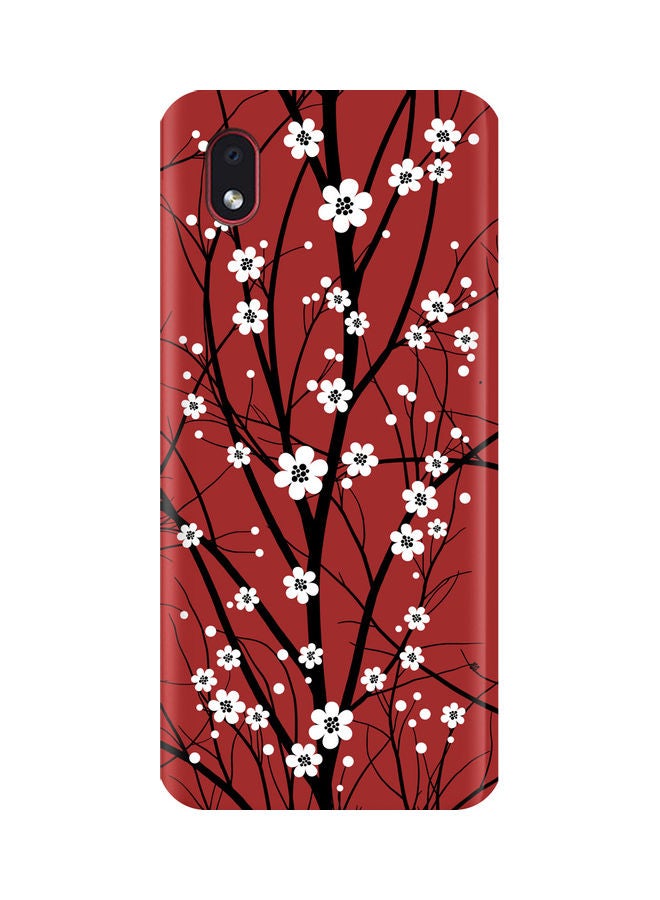 إيه إم سي ديزاين غطاء حماية واق لهاتف سامسونج جالاكسي A01 كور أحمر / أسود / أبيض - Image 1