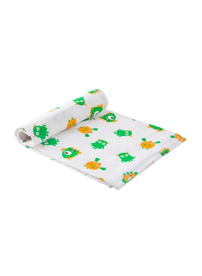 Soft And Smooth Mulmul Faric Baby Swaddle Wrap