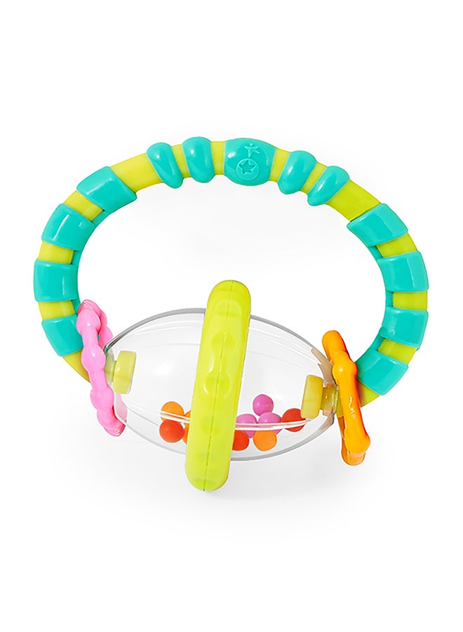 Bright Starts - Grab And Spin Rattle With Teether Toy - Image 1