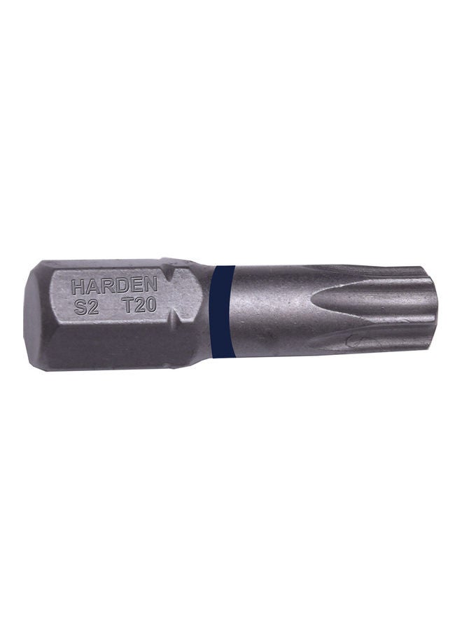 هاردن طقم لقم مفك براغي مكون من 20 قطعة فضي T20x25 