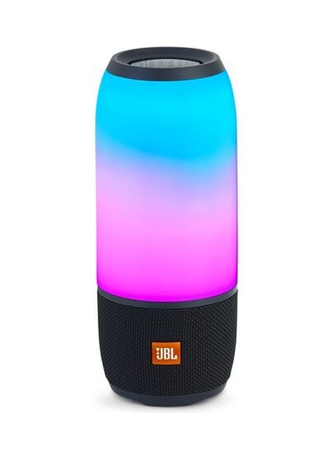 JBL - Pulse 3 Portable Bluetooth Speaker Black - Image 1
