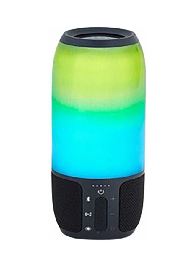 JBL - Pulse 3 Portable Bluetooth Speaker Black - Image 1
