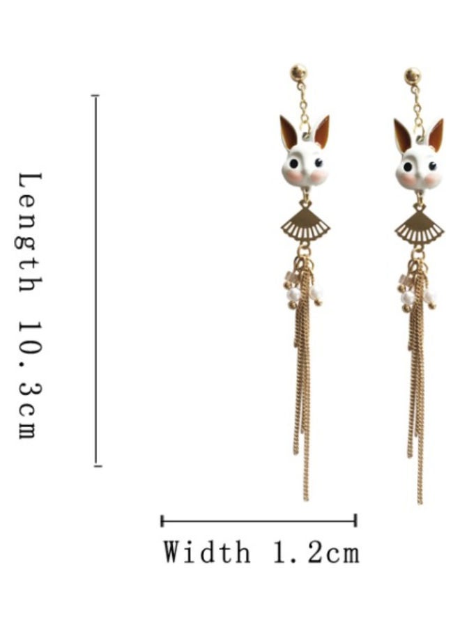 J&J 925 Sterling Silver Rabbit Design Earrings  - Image 2