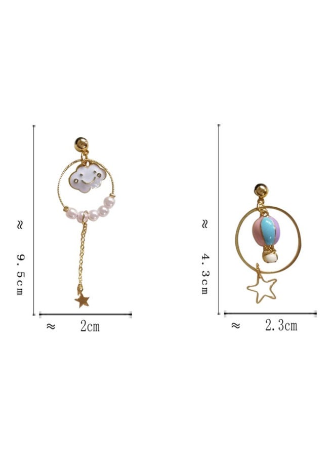 J&J Handmade Silver Pearl Earrings  - Image 2