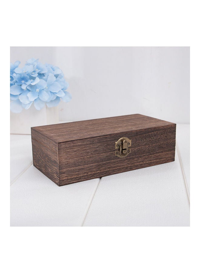 36 Slots Wooden Essential Oil Box Organizer Beige 20 x 6 x 10cm  - Image 3