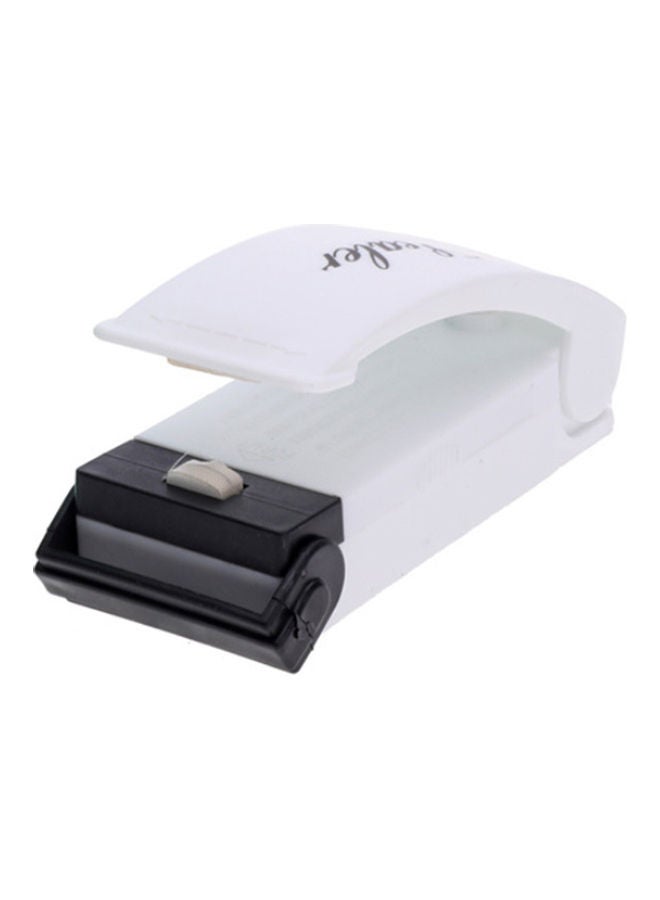 Portable Mini Lastics Pocket Sealing Machine White 11 x 2.5 x 4.5cm - Image 1