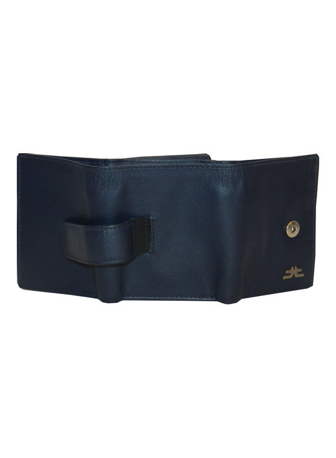 LAVERI LEATHER - Designer Trifold Wallet Black - Image 1