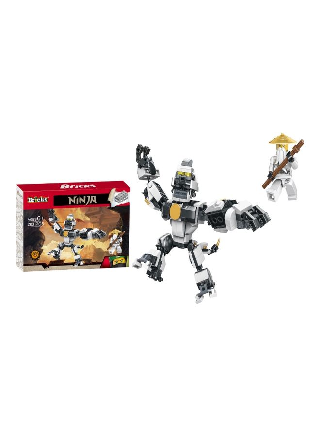 Bricks 40-1822458 203-Piece Ninja  Blocks 203 6+ Years - Image 2