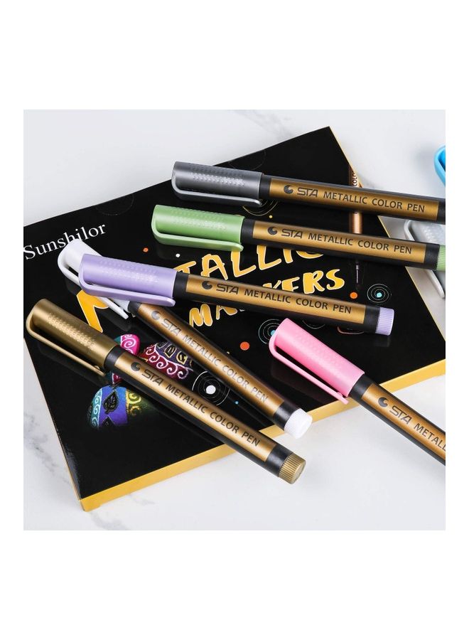 إريكوتري طقم من الخرز السادة على شكل فطر، مكوّن من 100 قطعة 4بوصة - Image 2