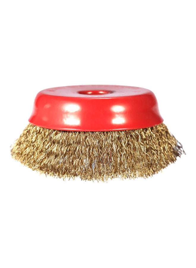 Rotary Steel Wire Brush For Angle Grinder Multicolour - Image 1