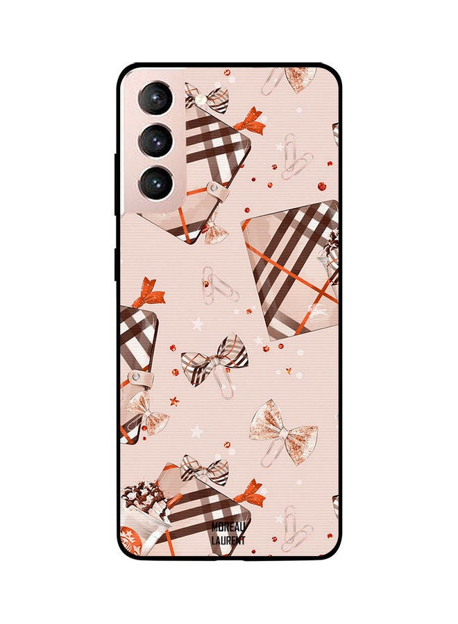 Moreau Laurent Skin Case Cover -for Samsung Galaxy S21 Chocolate Pouch And Ice Cream Chocolate Pouch And Ice Cream  - Image 1