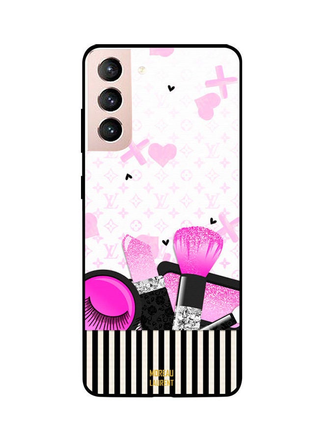 Moreau Laurent Skin Case Cover -for Samsung Galaxy S21 Pink Makeup Pink Makeup - Image 1