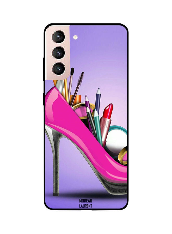 Moreau Laurent Skin Case Cover -for Samsung Galaxy S21 Cover Shoe With Makeup Cover Shoe With Makeup - Image 1
