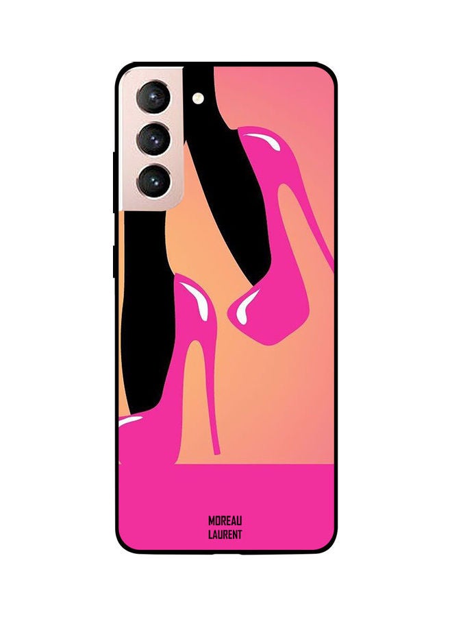 Moreau Laurent Skin Case Cover -for Samsung Galaxy S21 Pink Shoes Pink Shoes - Image 1