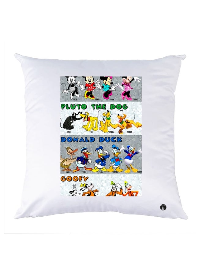 بي بي وسادة زينة مطبوعة متعدد الألوان 30x30سم