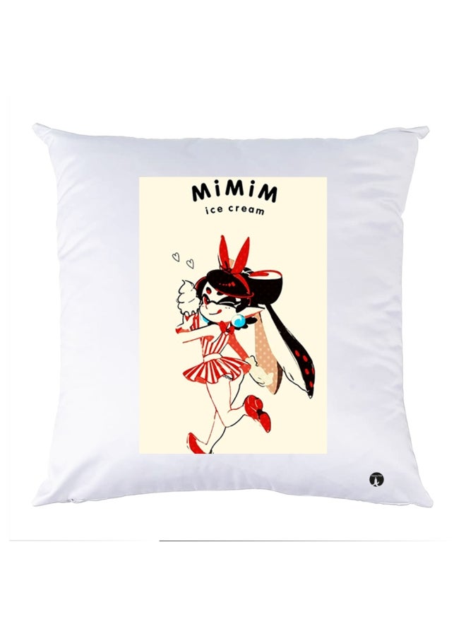 بي بي وسادة زينة مطبوعة متعدد الألوان 30x30سم