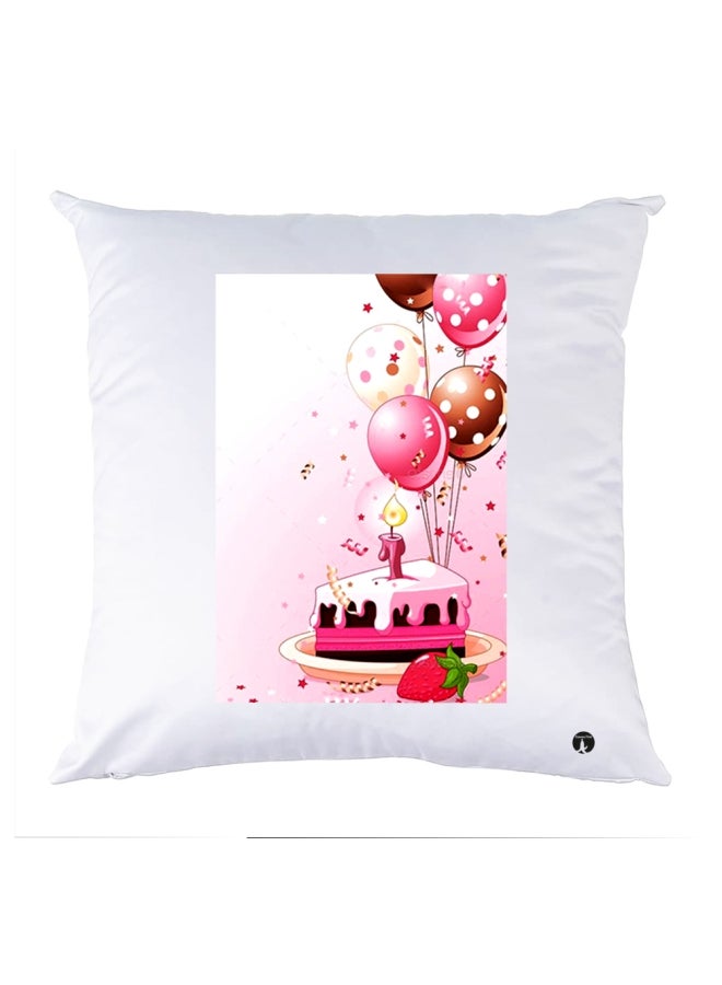 بي بي وسادة زينة مطبوعة متعدد الألوان 30x30سم