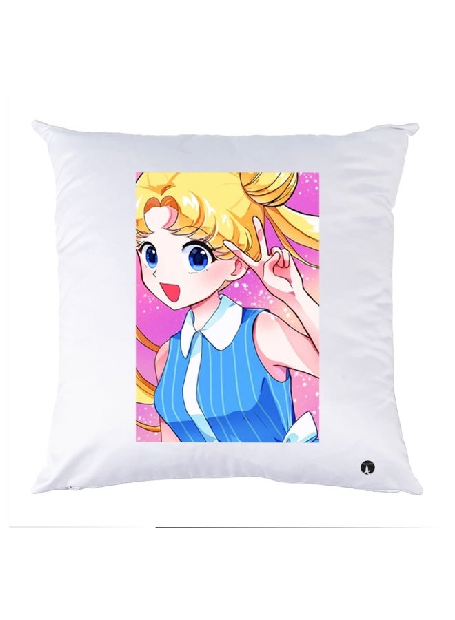 بي بي وسادة زينة مطبوعة متعدد الألوان 30x30سم