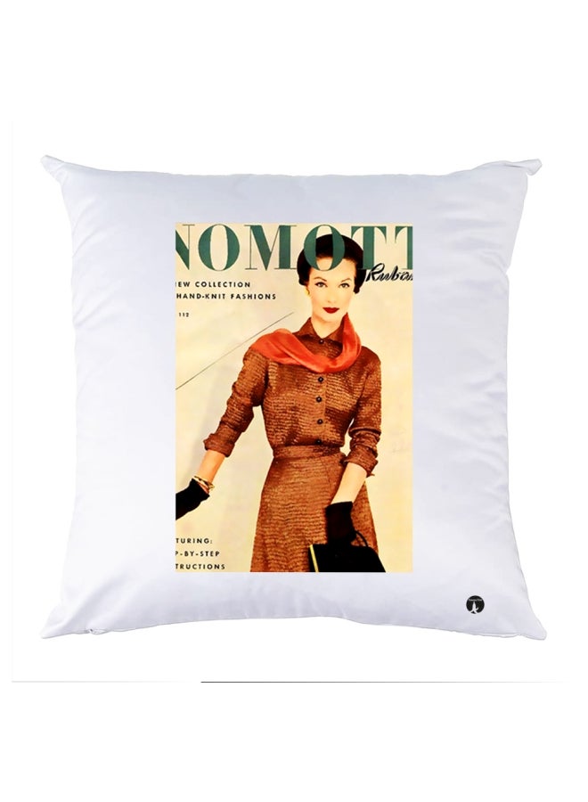 بي بي وسادة زينة مطبوعة متعدد الألوان 30x30سم