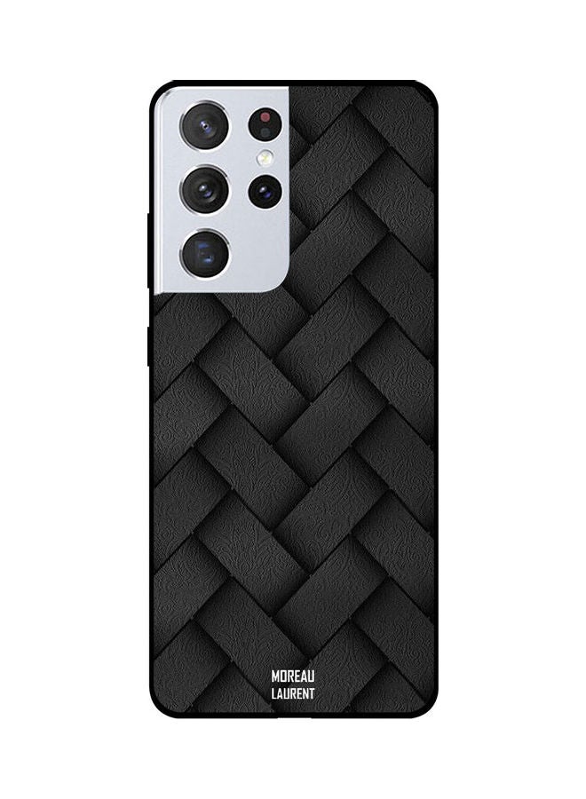 Moreau Laurent Protective Printed Case Cover For Samsung Galaxy S21 Ultra Black  - Image 1