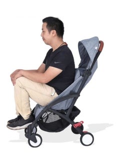 elphybaby Light Weight Stroller With Inclining Back And Canopy Suitable From Birth - Newborn  - Image 5