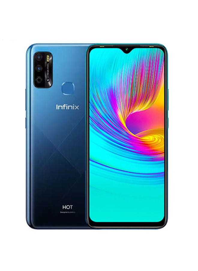 Infinix - Hot 9 Play Dual SIM Ocean Wave 4GB RAM 64GB 4G LTE - Image 1