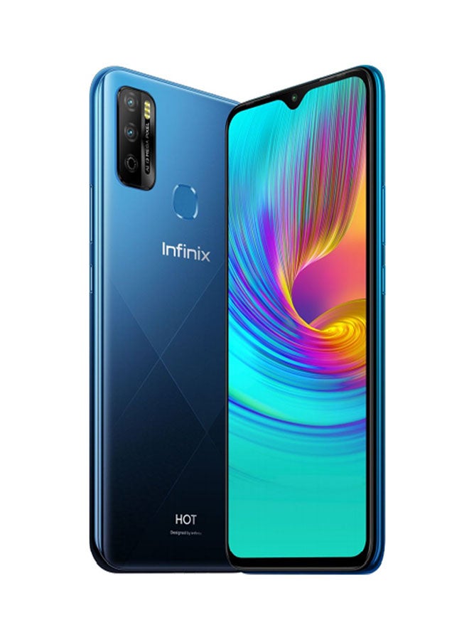 Infinix - Hot 9 Play Dual SIM Ocean Wave 4GB RAM 64GB 4G LTE - Image 1