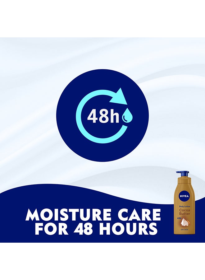 Nivea Cocoa Butter Body Lotion Clear 2 x 400ml - Image 4