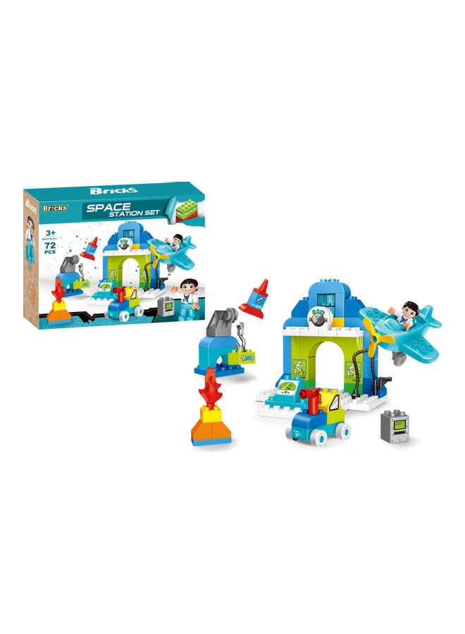 Bricks 40-1914880 Blocks Space Station Set 72 Pieces 72 6+ Years - Image 2