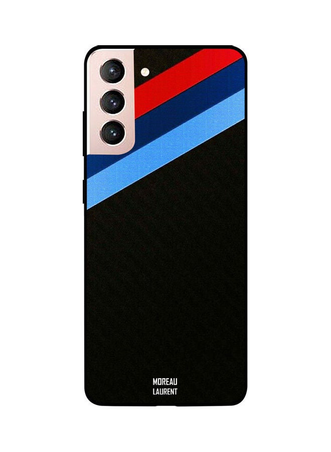 Moreau Laurent Skin Case Cover -for Samsung Galaxy S21 Black/Red/Blue Black/Red/Blue - Image 1