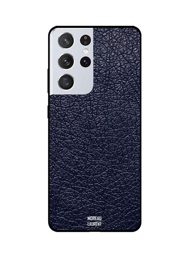 Moreau Laurent Protective Printed Case Cover for Samsung Galaxy S21 Ultra Navy Blue - Image 1