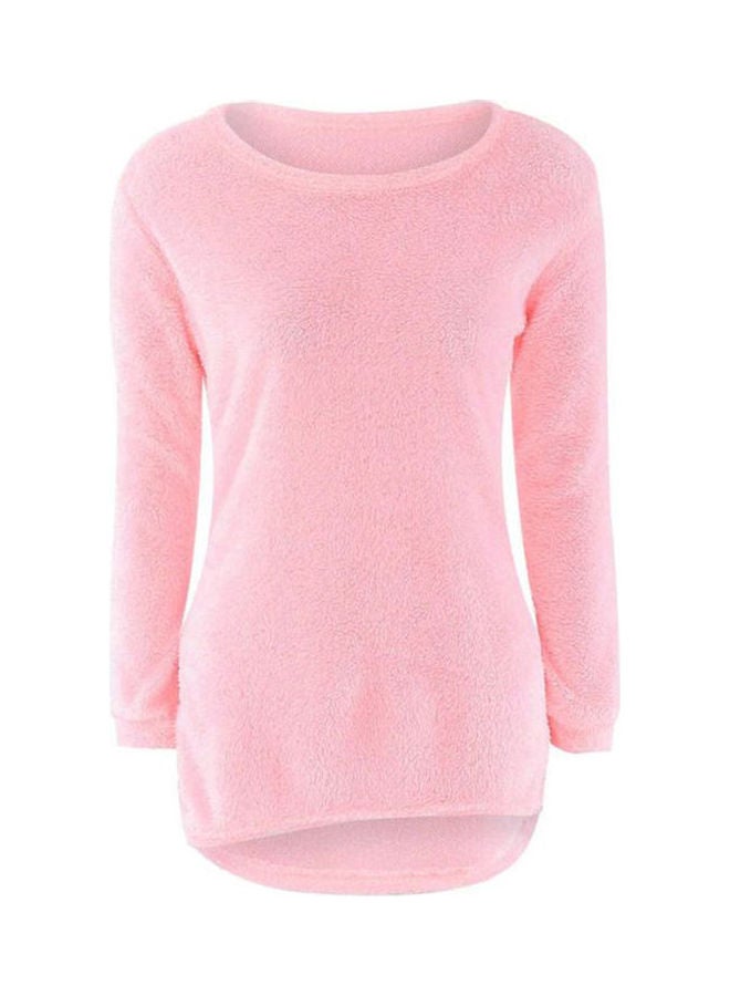 سترة كاجوال وردي