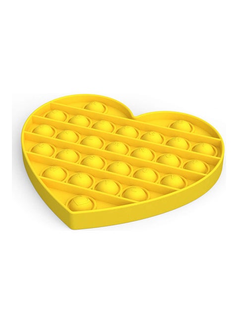 Heart Shaped Push Pop Bubble Sensory Toy