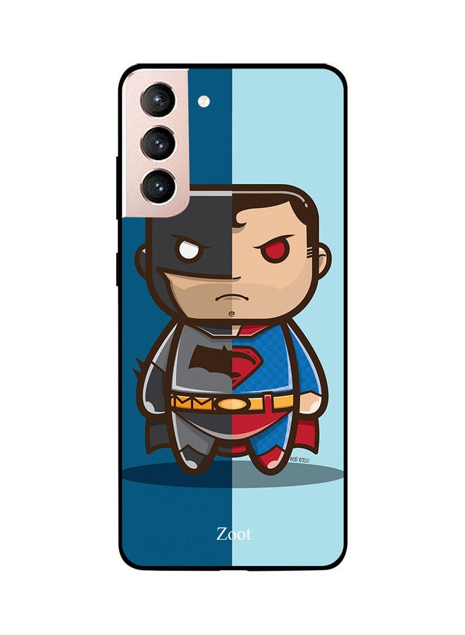 Zoot - Skin Case Cover -for Samsung Galaxy S21 Batman And Superman Kid Cartoon Batman And Superman Kid Cartoon - Image 1