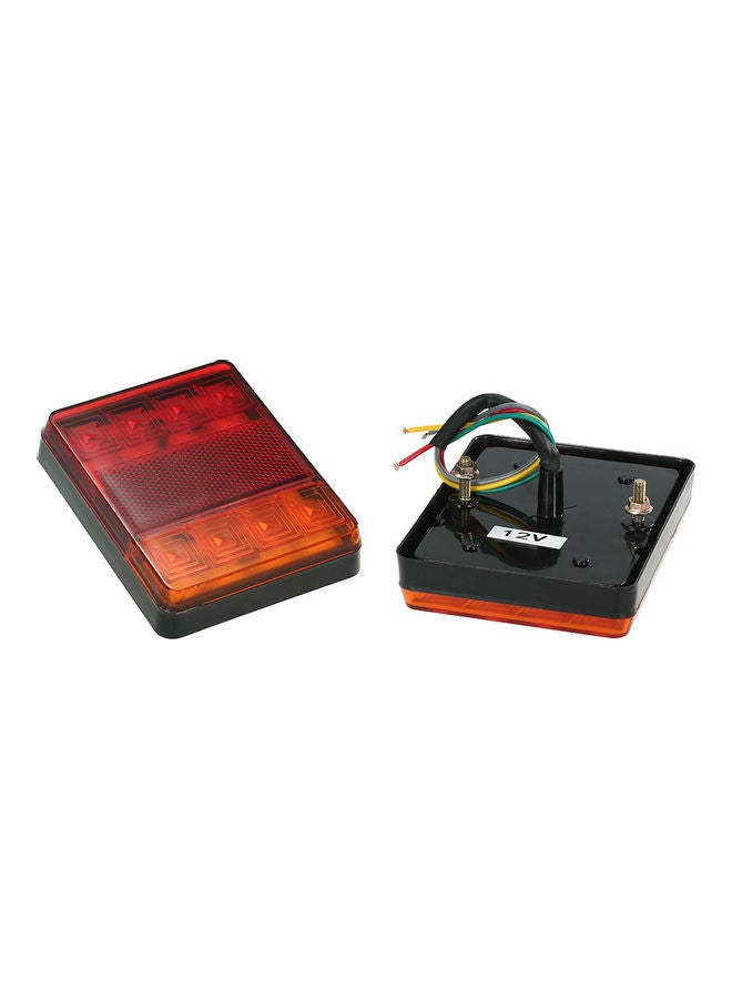 طقم مصابيح خلفية بإضاءة LED للسيارة من قطعتين - Image 4