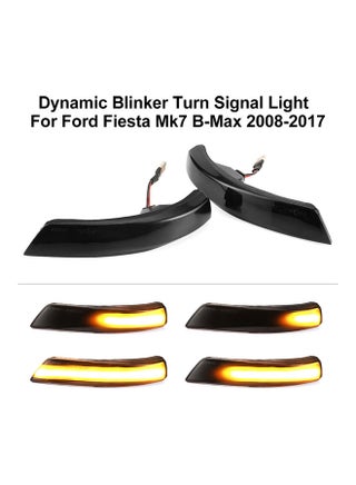 2-Piece Dynamic Turn Signal LED Light For Ford Fiesta Mk7 B-Max 2008-2017 - v1610962760/N43693312A_1