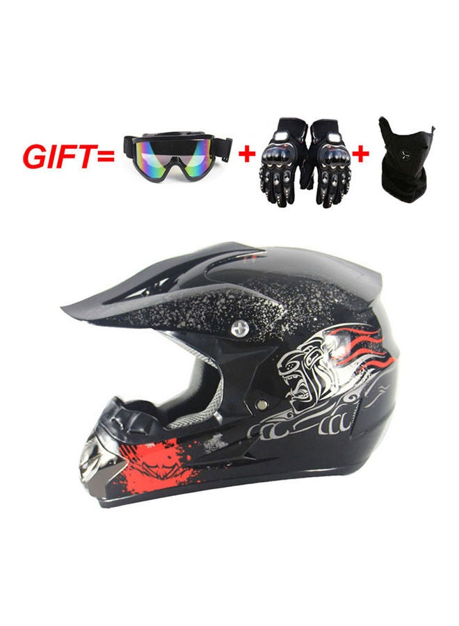 Generic 5-Piece Off-Road Motorcycle Helmet - Image 1