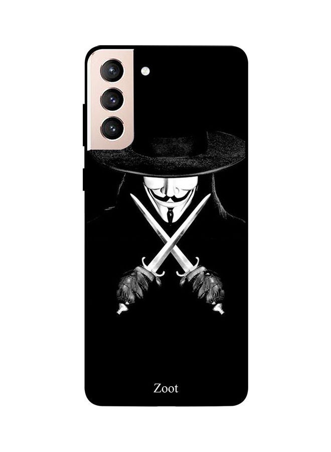 Zoot Protective Case Cover For Samsung Galaxy S21 Plus Black/White/Grey - Image 1