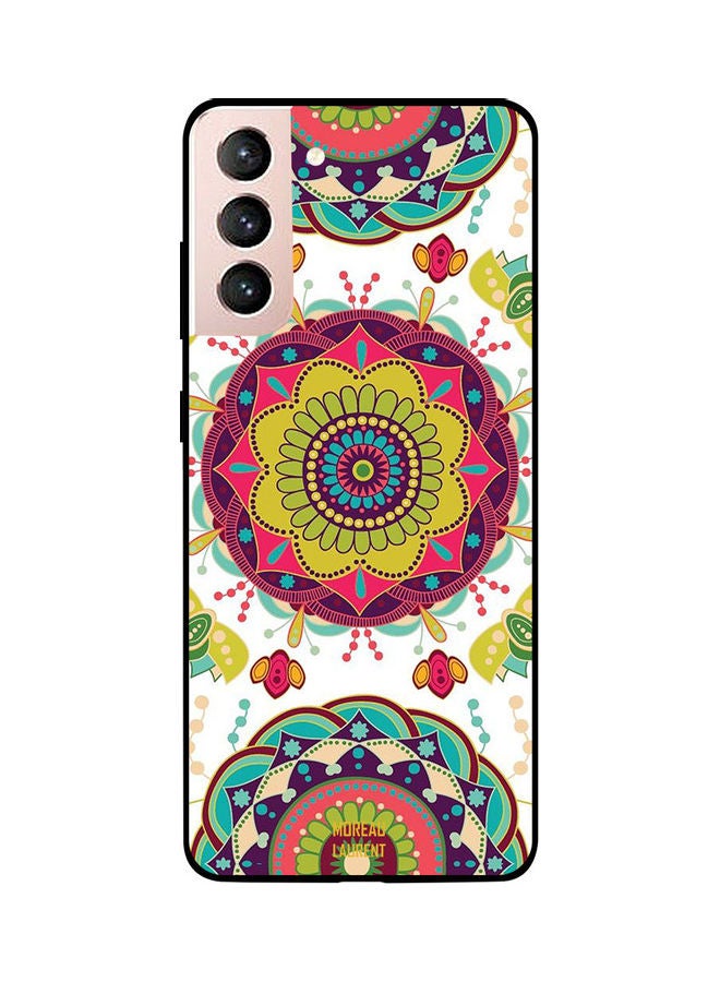Skin Case Cover -for Samsung Galaxy S21 Three Flowers Pattern Three Flowers Pattern