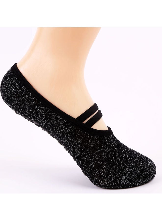 Generic Non Skid Breathable Low Cut Backless Barre Socks 20x20x20cm - Image 4