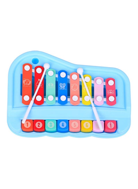 2-In-1 Xylophone Piano Musical Instrument