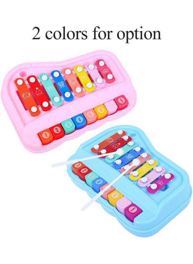 2-In-1 Xylophone Piano Musical Instrument