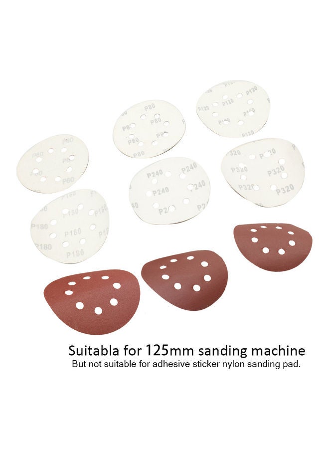 100-Piece Sander Disc Brown  - Image 4