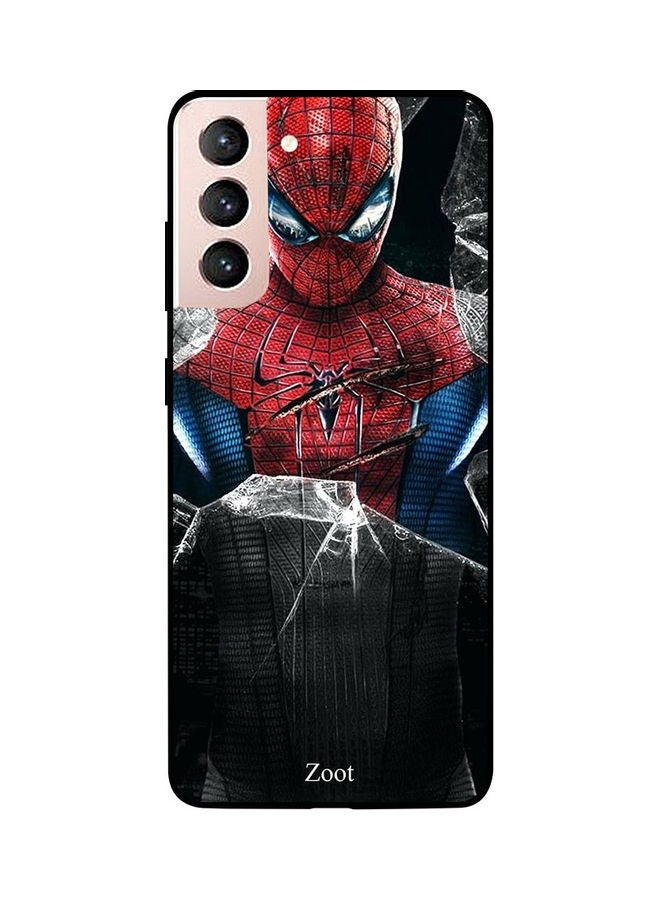 Zoot Skin Case Cover -for Samsung Galaxy S21 Spiderman Glass Spiderman Glass - Image 1